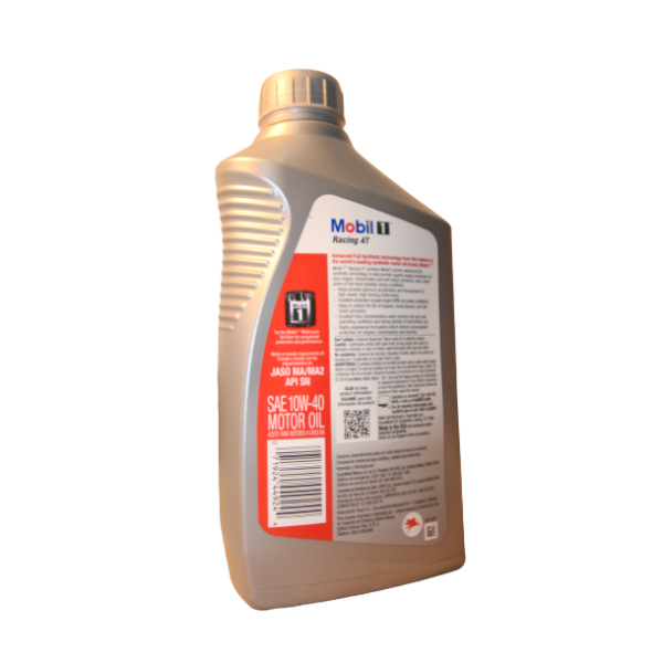 ACEITE MOBIL 1 RACING 4T 10W-40 1L - Image 2